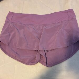 lululemon athletica Lavender Athletic Shorts
